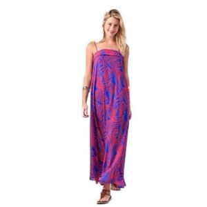 Gianni Bini floral maxi dress size S